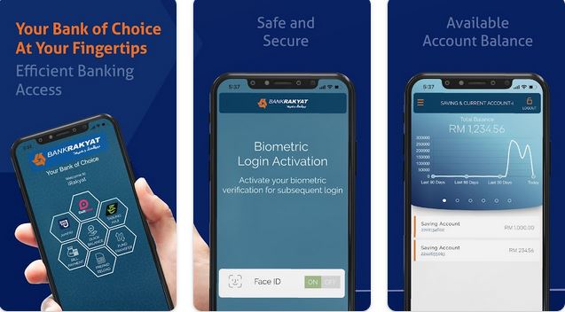 Cara Semak Baki Akaun Bank Rakyat Online
