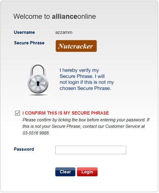 Check Balance Alliance Bank Online