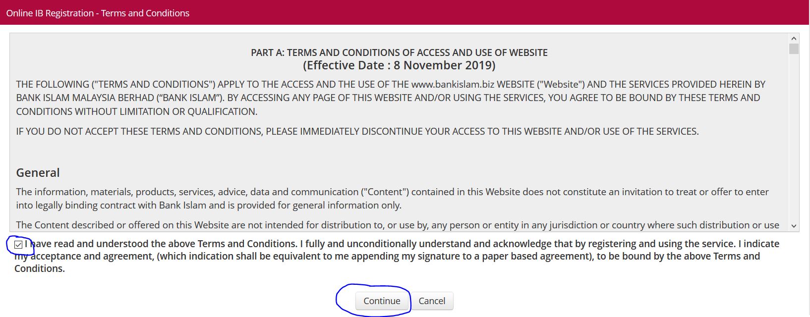 Daftar Bank Islam Internet Banking