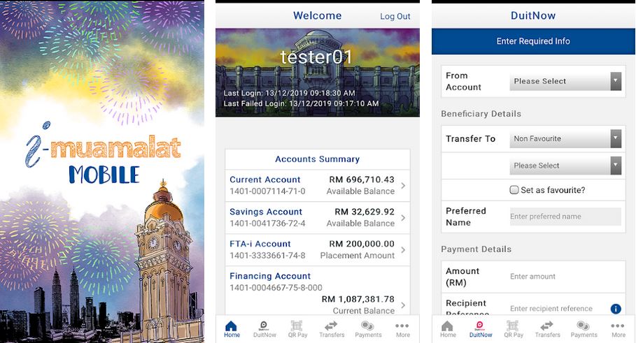 Cek Baki Akaun Bank Muamalat