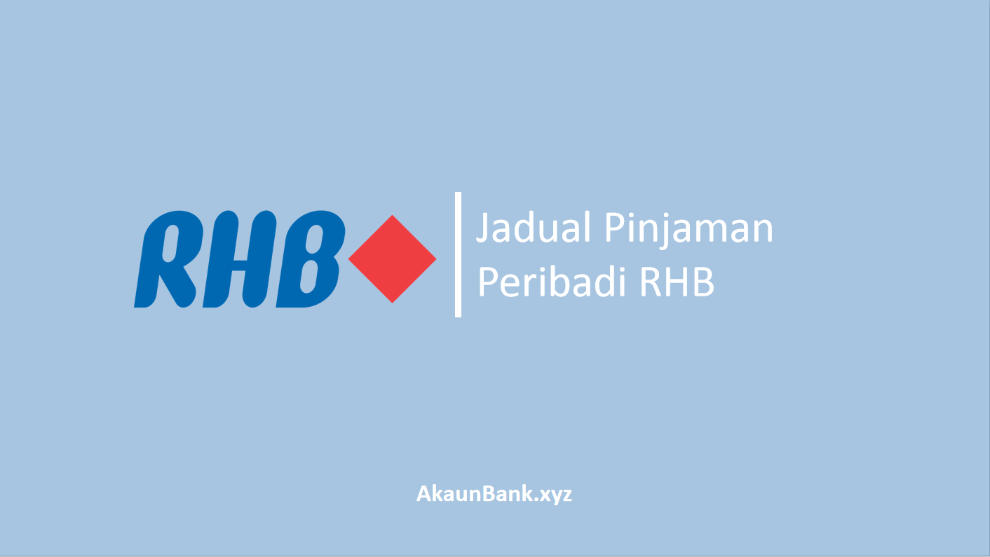 Jadual Pinjaman Peribadi RHB