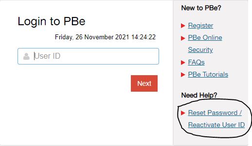 Cara Kembalian Lupa Password Username Public Bank