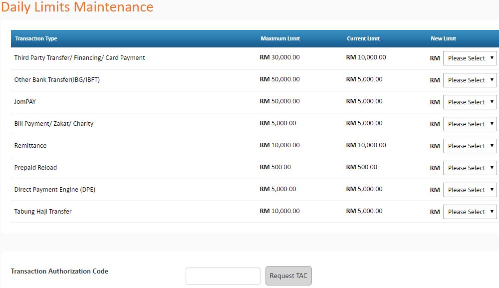Cara Ubah Limit Transaksi Bank Rakyat