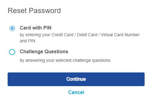 Card with PIN Affin Bank