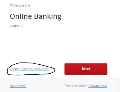 Forgot Login ID OCBC Bank