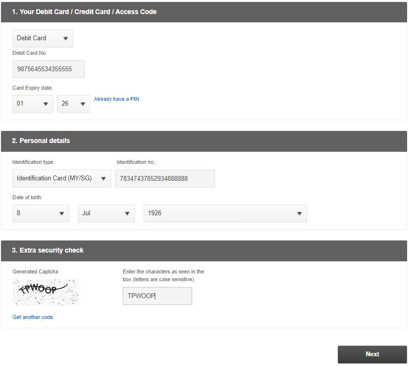 Lupa Username dan Password OCBC Bank