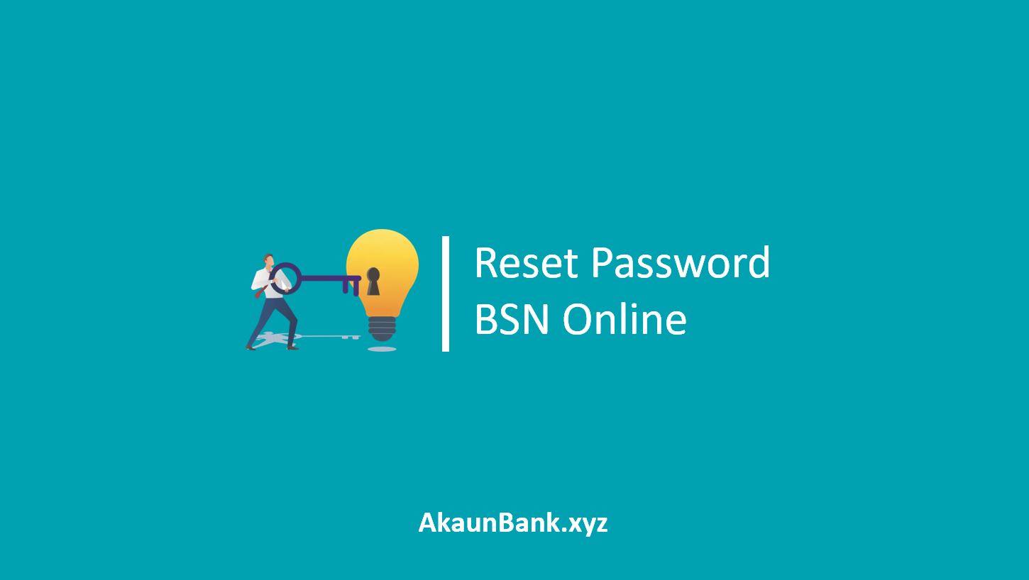 Reset Password BSN Online