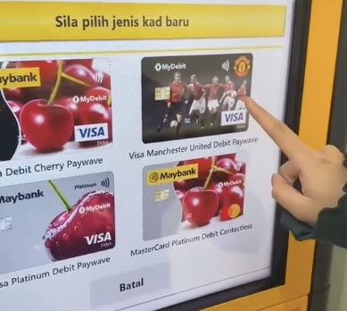 Cara Tukar Kad ATM Maybank di KIOSK
