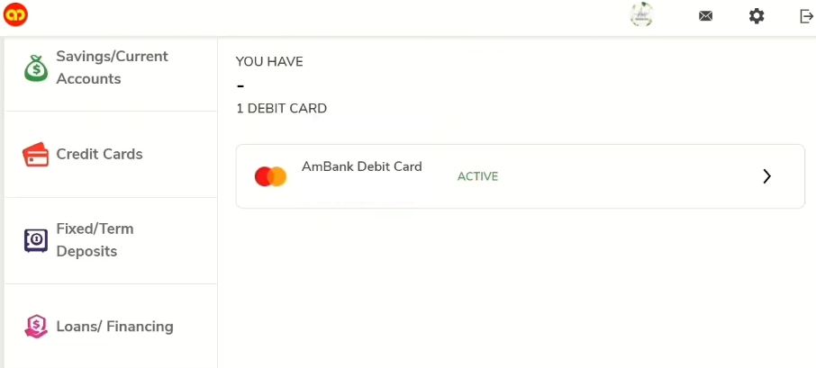 Tukar Nombor PIN Kad Debit Ambank