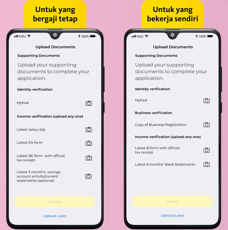 Kelayakan Dokumen Pinjaman Peribadi Maybank