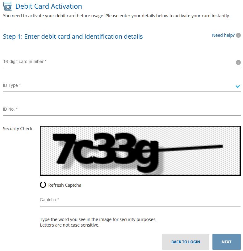 Cara Aktifkan Kad Debit MBSB Online