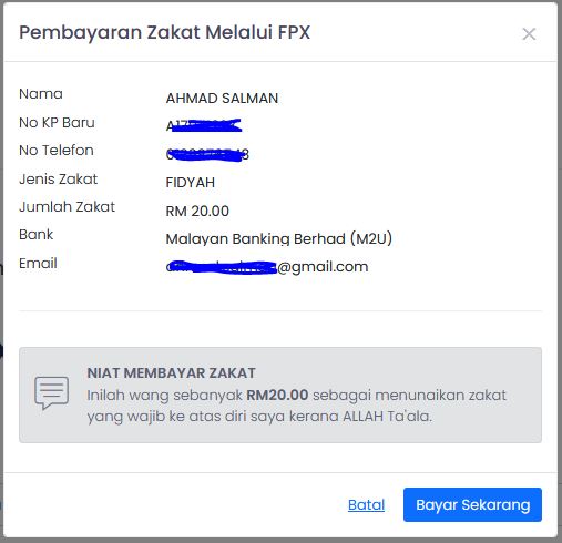 Cara Bayar Zakat Fidyah