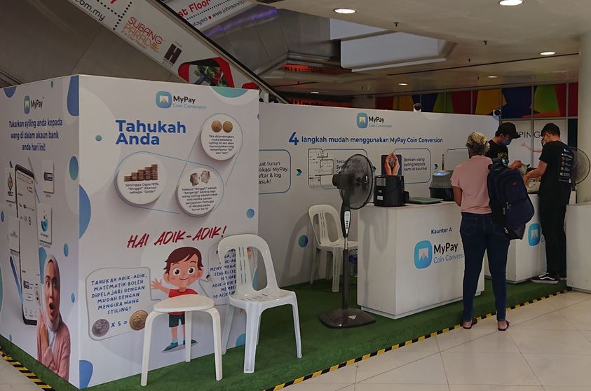 Cara Tukar Duit Syiling ke MyPay