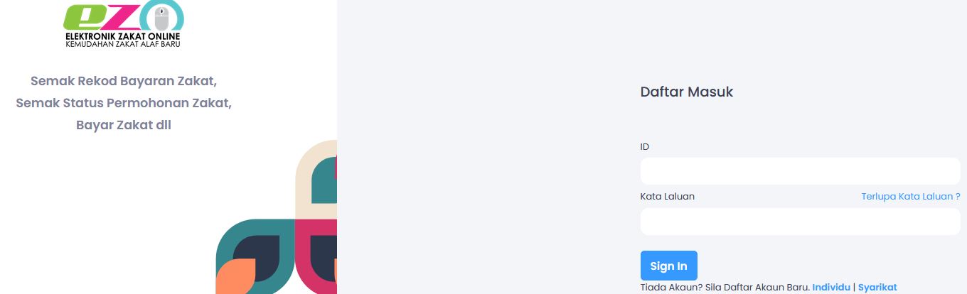 Semak Bantuan Zakat Selangor Melalui Online