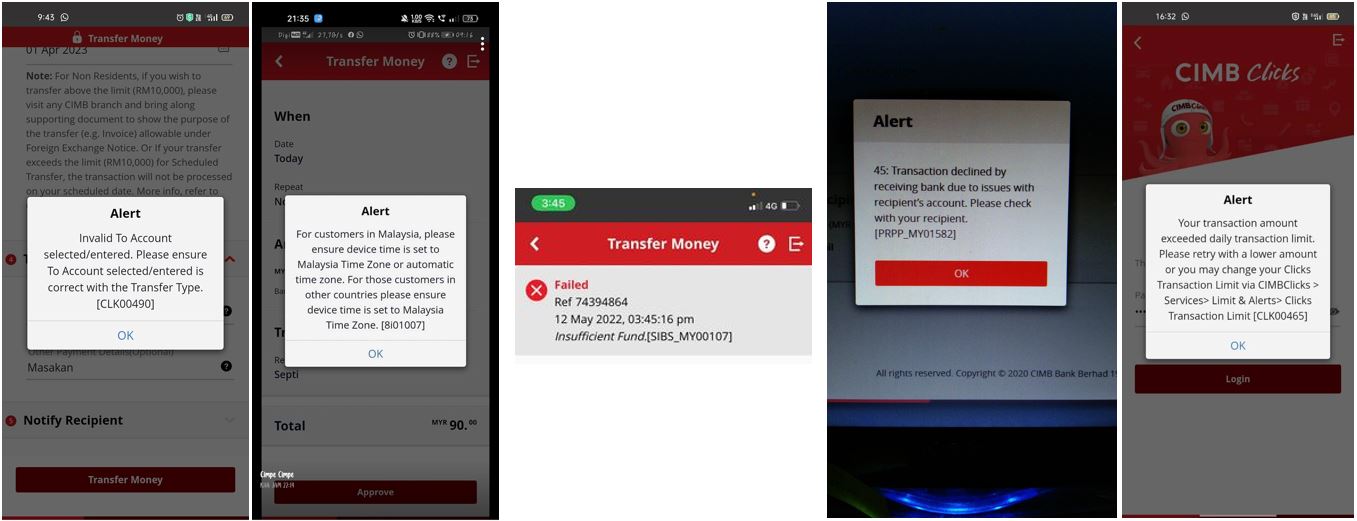 Cara Mengatasi Masalah Tak Boleh Transfer Duit CIMB
