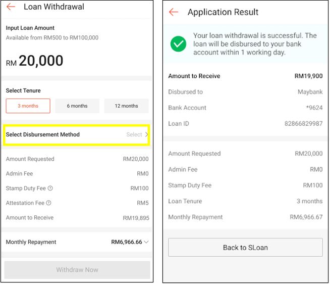 Pinjaman SLoan Shopee