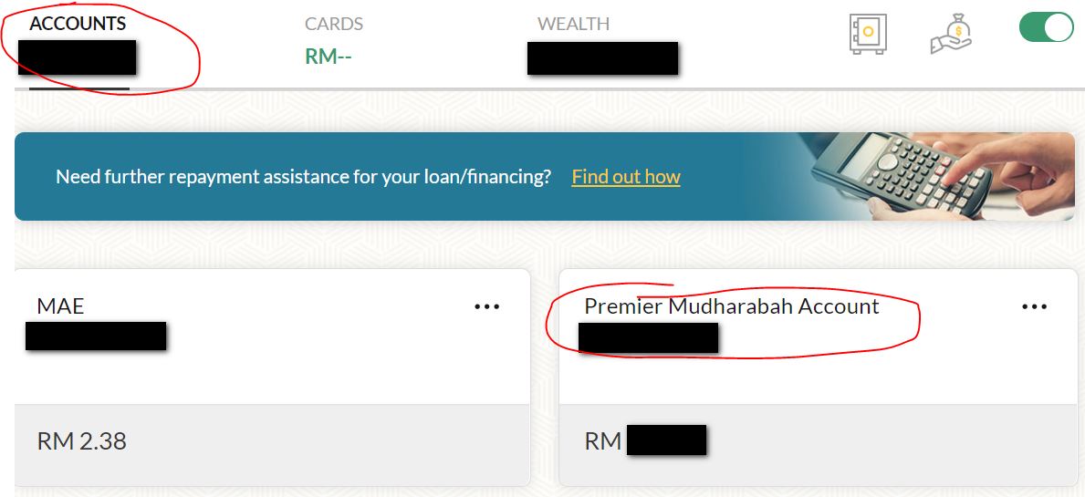 Cara Tukar Maybank2u Premier Konvensional ke Syariah