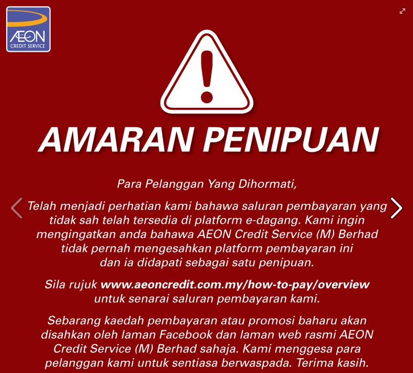Cara Mengatasi Ugutan AEON Credit