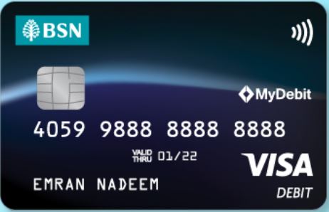 BSN Kad Debit Visa