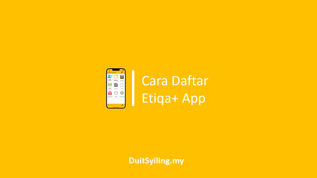 Cara Daftar Etiqa
