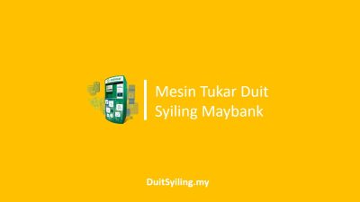 Mesin Tukar Duit Syiling Maybank