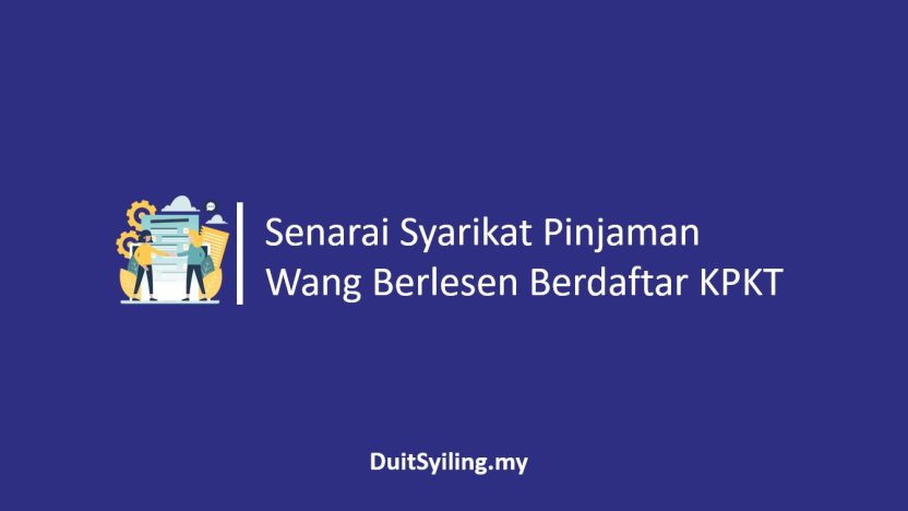 Senarai Syarikat Pinjaman Wang Berlesen Berdaftar KPKT